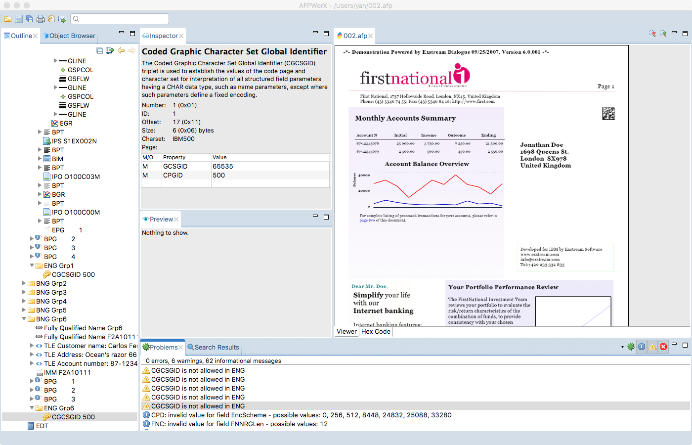 AFPWorX — advanced function presentation @ work.